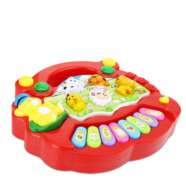 Educational Toys Farm Animal Keyboard Musical Instrument Child Baby Toys - Image 2