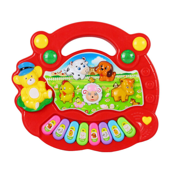 Educational Toys Farm Animal Keyboard Musical Instrument Child Baby Toys - Image 4