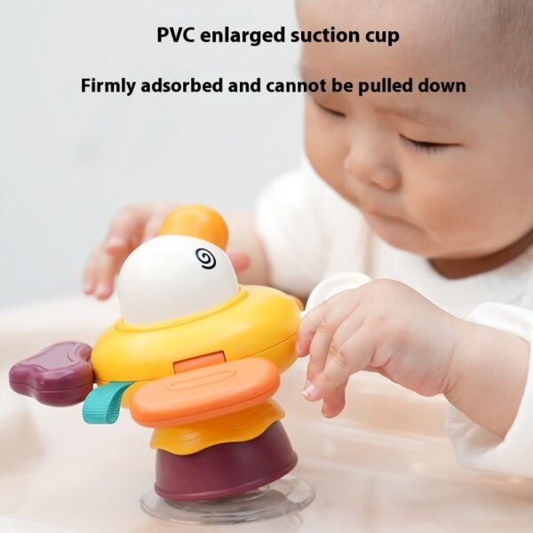 Baby Dining Sucker Rotary Table Toys - Image 7