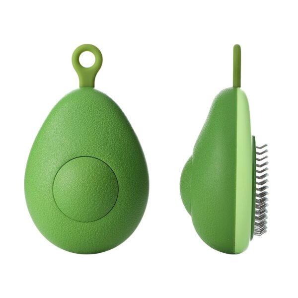 Cat Brush Hair Remover Cleaning Avocado Shaped Dog Grooming Tool Pet Combs Brush Stainless Steel Needle Pet Cleaning Care - Image 3